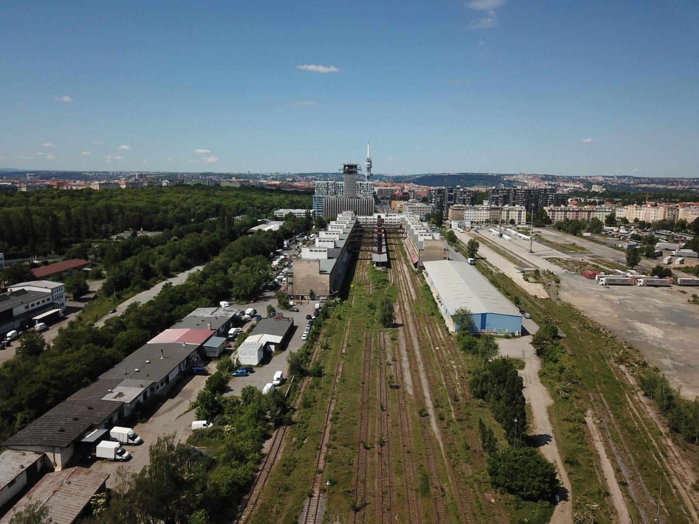 Nákladové nádraží Žižkov, Praha